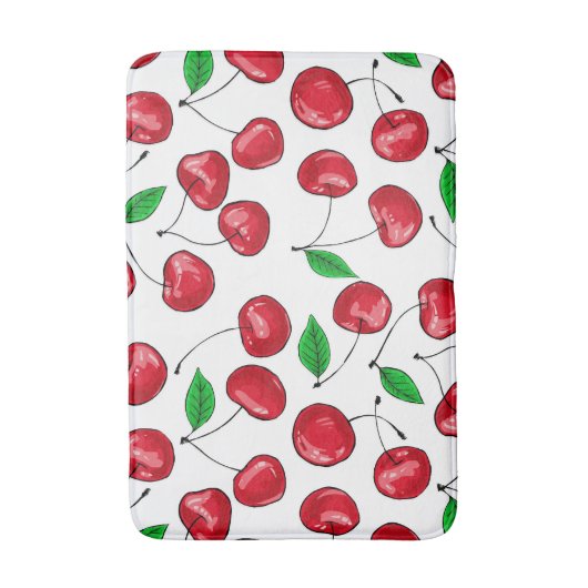 Tapis De Bain Cerises (Devant (Vertical))