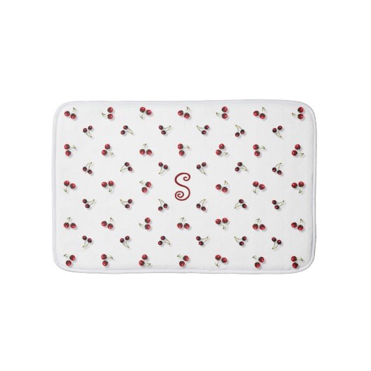 Tapis De Bain Cerises Bath Mat (Devant)