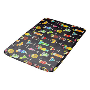 Tapis De Bain C'est des cocktails 5 heures quelque part