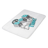 Tapis De Bain C'est l'heure de Bunco ! (Angle)