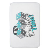Tapis De Bain C'est l'heure de Bunco ! (devant Vertical)
