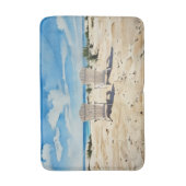 Tapis de bain Chaises de plage (Devant (Vertical))