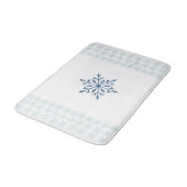 Tapis De Bain Chaleur et douillette Snowflake Mat (Angle)