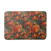 Tapis De Bain Chaleureux Feuilles rustiques d'aquarelle - Boho e (Devant)