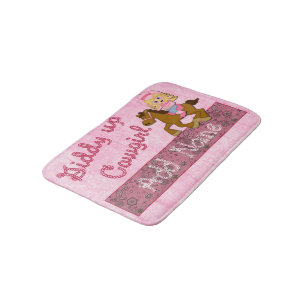 Tapis De Bain Chambre Western Cowgirl Rug Mat Décor maison