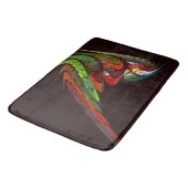 Tapis De Bain Chameleon Art Abstrait (Angle)