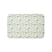 Tapis De Bain Chamomile Fleur Botanique Rustique Motif (Devant)