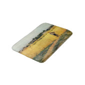 Tapis De Bain Champ de céréales (par Berthe Morisot) (Angle)