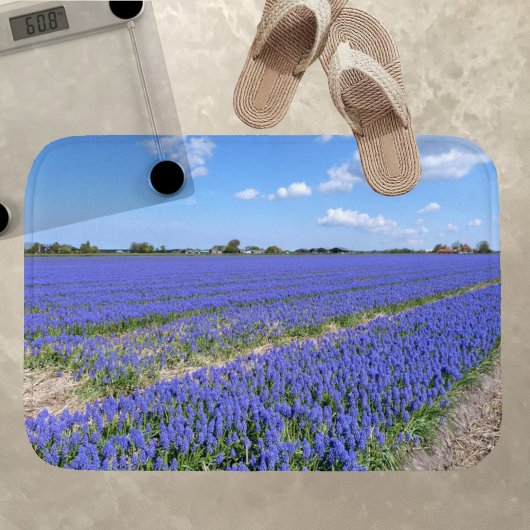 Tapis De Bain Champ de Hyacinthes