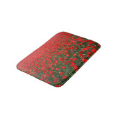 Tapis De Bain Champ des pavots rouges (Angle)