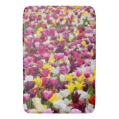 Tapis De Bain champ plein de tulipes (devant Vertical)
