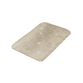 Tapis De Bain Champagne Arrière - plan Parties scintillant blanc (Angle)