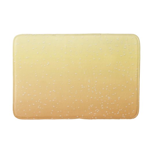 Tapis De Bain Champagne avec de minuscules bulles (Devant)