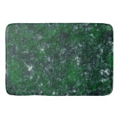 Tapis De Bain Champignon vert sur roche grise blanche ou tronc d (Devant)
