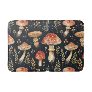 Tapis De Bain Champignons de la Forêt Magique