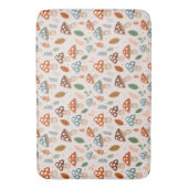Tapis De Bain Champignons, Feuillage d'automne, Nature Patten (devant Vertical)