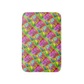 Tapis De Bain champignons psychédéliques super hippie (Devant (Vertical))
