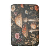 Tapis De Bain Champignons Whimsical et Botanique Fleur sauvage (Devant (Vertical))