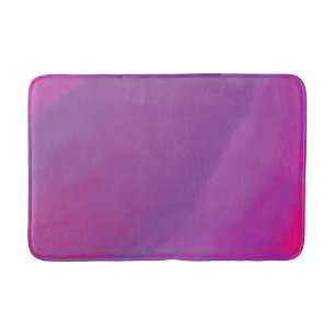 Tapis De Bain Champs de lavande Art Abstrait