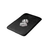 Tapis De Bain Chance Dice noir Bath Mat (Angle)