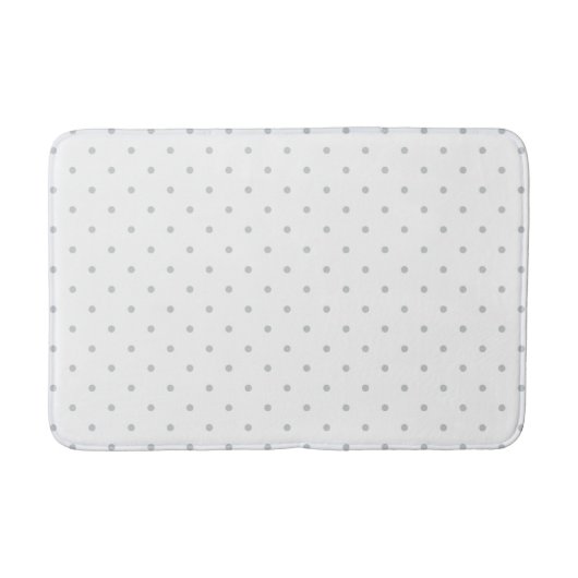 Tapis De Bain Changez le pois gris n'importe quelle (Devant)