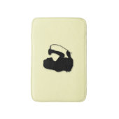 Tapis De Bain Chanteuse Jaune (Devant (Vertical))