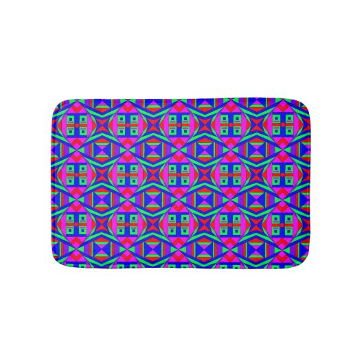 Tapis De Bain Chaos coloré 42 (Devant)