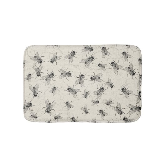Tapis De Bain Chaos de mouche de Chambre (Devant)