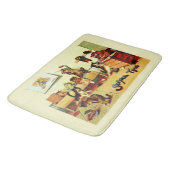 Tapis De Bain Chaos en classe Kitten Louis Wain (Angle)