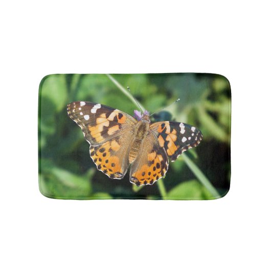 Tapis De Bain Chapeau de bain à papillon peint (Devant)