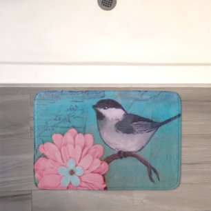 Tapis De Bain Chapeau de bain de poulet à cou noir