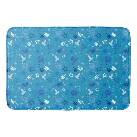 Tapis De Bain Chapeau de bain Hanoukka Stars (Devant)