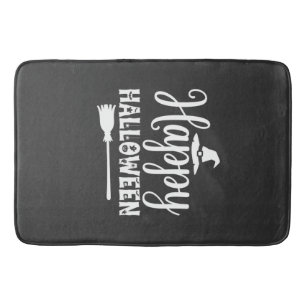Tapis De Bain Chapeau de sorcière de conception de balai de Joye