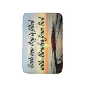 TAPIS DE BAIN CHAQUE JOUR EST DES MIRACLES DE DIEU (Devant (Vertical))