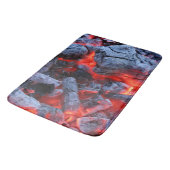 Tapis De Bain Charbons chauds (Angle)