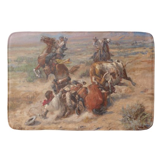 Tapis De Bain Charles M. Russell La Vie Forte (Devant)