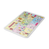 Tapis De Bain Charlie Brown, Snoopy & Sally | Crème glacée (Angle)