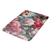 Tapis De Bain Charme Floral Rose intemporel (Angle)