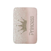 Tapis De Bain Charming Chic Tiara, Princesse, Parties scintillan (Devant (Vertical))