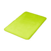 Tapis De Bain Chartreuse Jaune (couleur unie) (Angle)