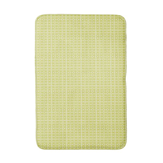 Tapis De Bain Chartreuse-Royalty-Plaid-Traditional-Bath-Rug-SML (Devant (Vertical))