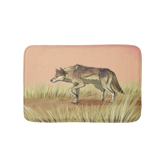 Tapis De Bain Chasse au lever du soleil (Devant)