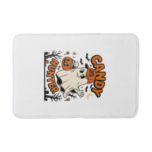 Tapis De Bain Chasseur de bonbons Halloween Fantôme Citrouille S