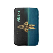 Tapis De Bain Chasseur inuit fractal - Alaska (Devant (Vertical))