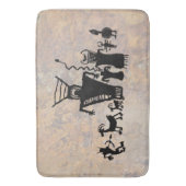 Tapis De Bain Chasseurs et esprits animaux (devant Vertical)