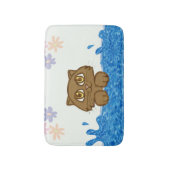 Tapis De Bain Chat Anime dans l'eau (Devant (Vertical))
