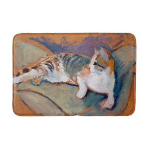 Tapis De Bain Chat, Août Macke Bath Mat
