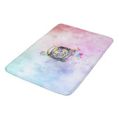 Tapis De Bain Chat astronaute (Angle)