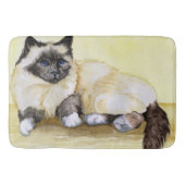 Tapis De Bain Chat birman Sealpoint (Devant)
