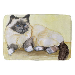 Tapis De Bain Chat birman Sealpoint